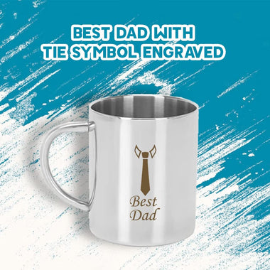 Stainless Steel Coffee Mug for Dad
