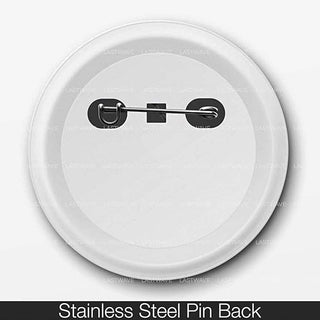 Round India Flag Button Badge