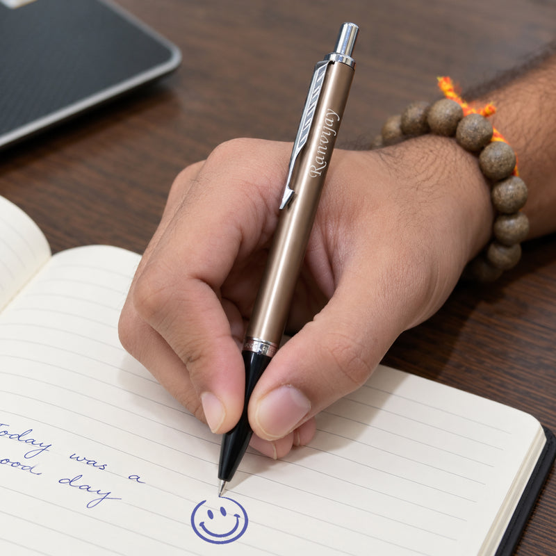 Personalized Parker Ball Pen with Name | Premium Customized Pen for Men & Women | Corporate Gift