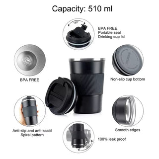 Personalized Insulated Steel Big Tumbler With Name Engraved.