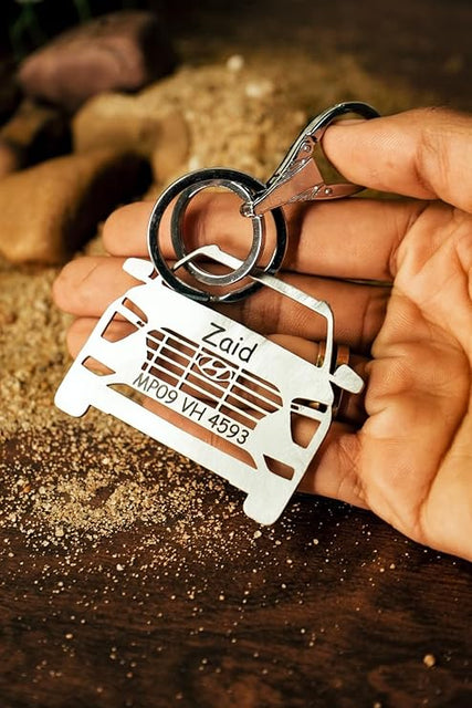 "Customized Car Keychain: A Personal Touch for Your Ride!"