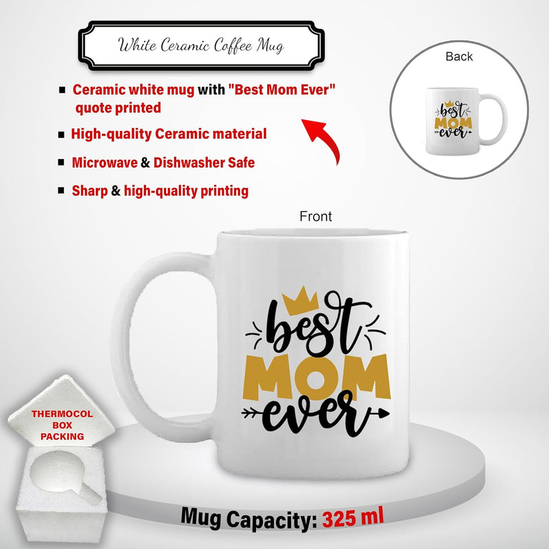 Mother's Day Gift – Black Bottle & Custom Mug.