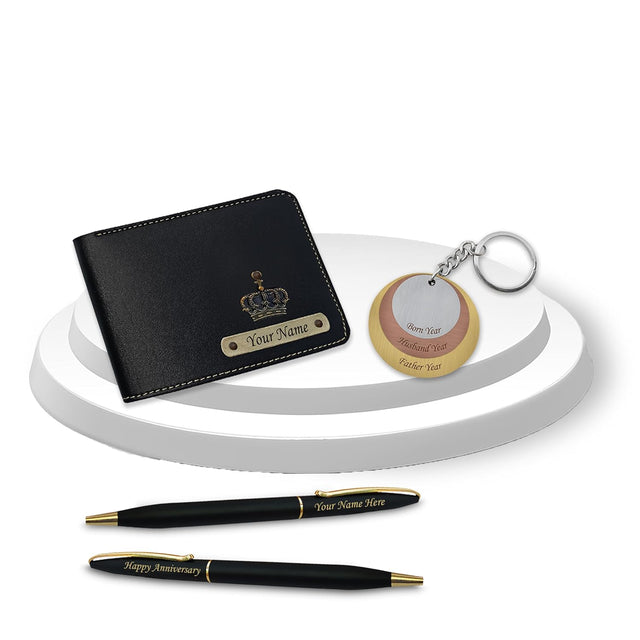 Trinity Keychain with Wallet & Slim Pen