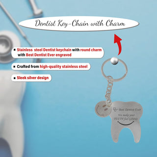 Dentist Gift Combo for Men- Wallet, Pen & Keychain.