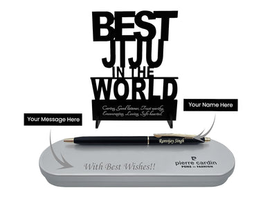 Personalized Pen with Name Engraved, Best Jiju' Acrylic Stand