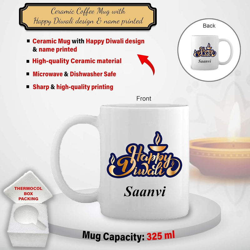 Diwali combo - Black Bottle & Coffee Mug