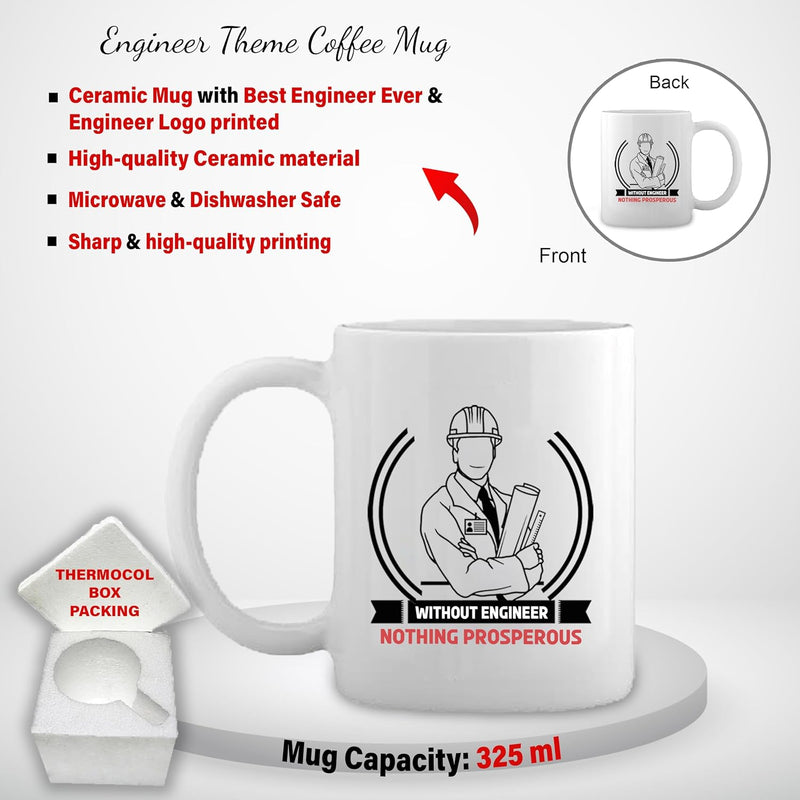 Engineer Combo Gifts – Custom Bottle & Mug with - Best Engineer Ever