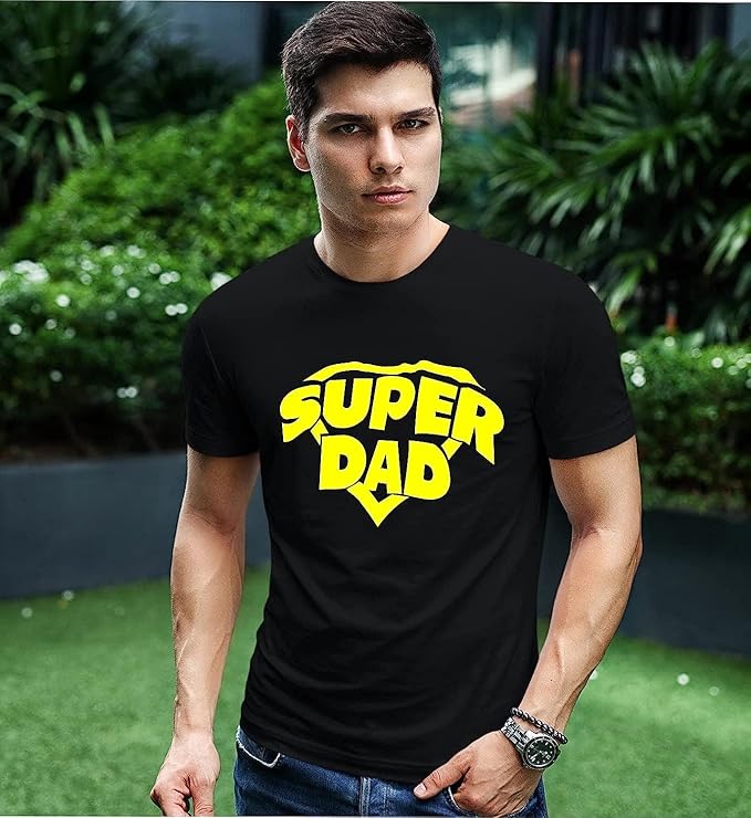 Personalized Family T-Shirt Combo for Father, Mother & Kids with Your Name