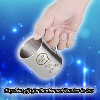 Customized Stainless Steel Coffee Mug for Brother