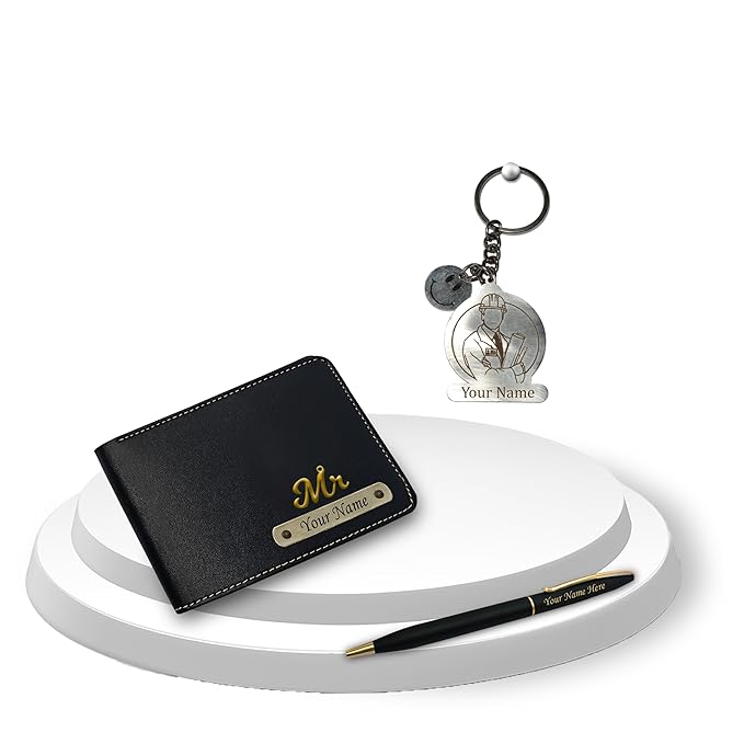 Engineer Combo-Keychain,Pen & Wallet-Customized with Your Name