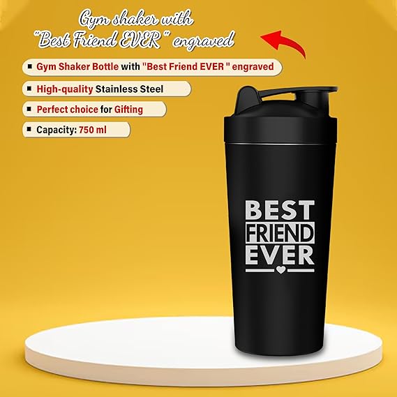 Ceramic Mug, Gym Shaker Set  - Friendship Day Gifts