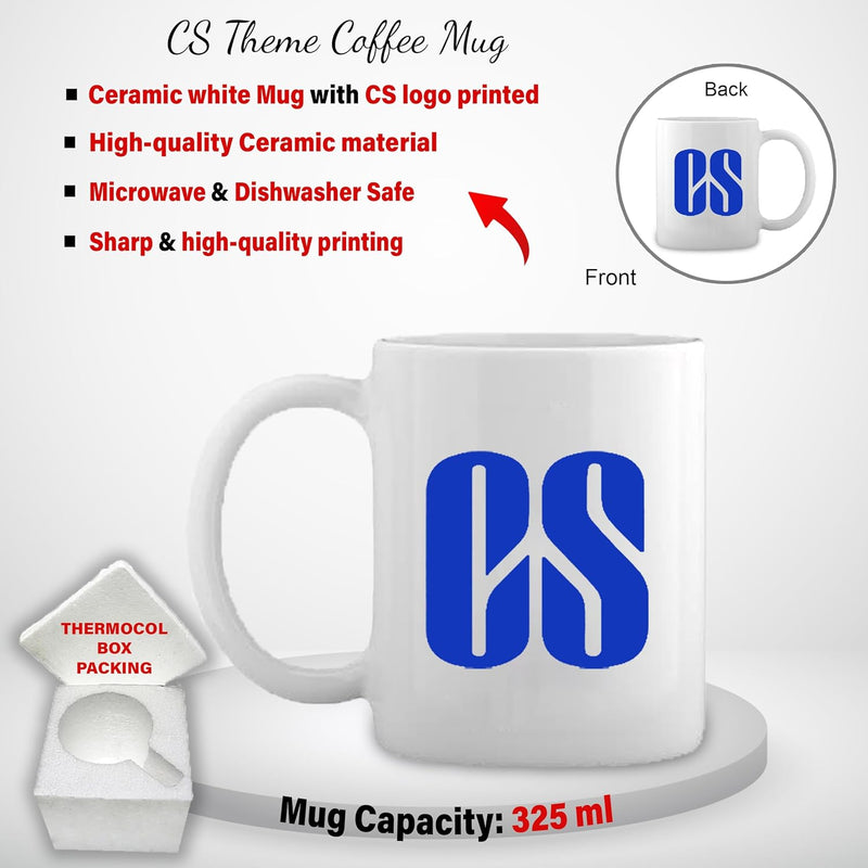 CS Drinkware Set – Engraved Bottle & Coffee Mug