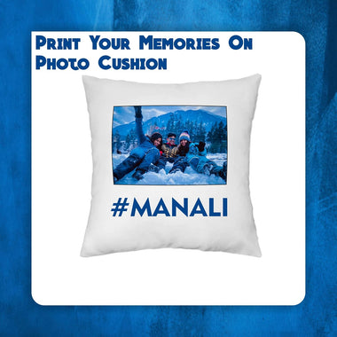 Personalized Photo Printed Cushion - Perfect Gift for Loved Ones