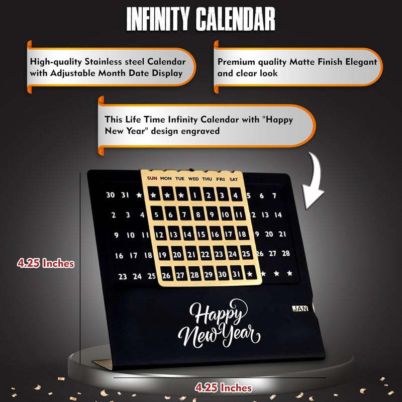 New Year Combo Pen & Diary with Infinity Calendar -