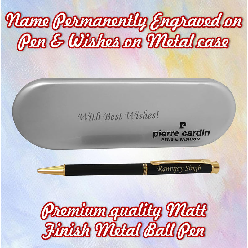 Personalized Pen & Box With Name & Message Engraved.