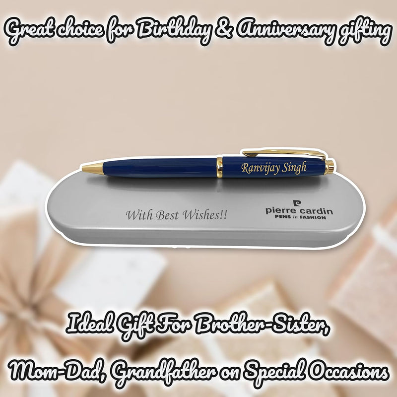 Personalized Pen & Box With Custom Name & Message Engraved.