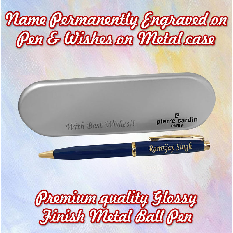 Personalized Pen & Box With Custom Name & Message Engraved.