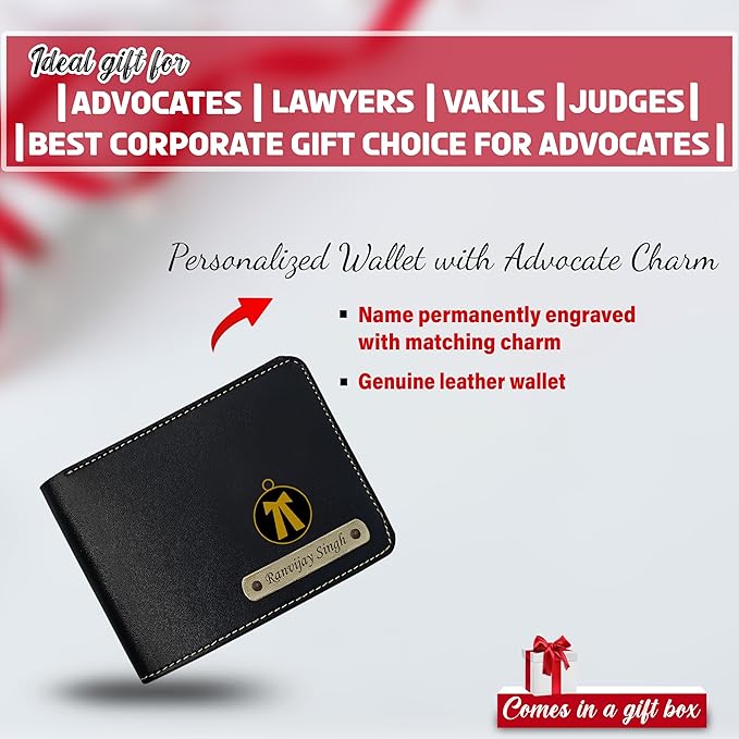 Advocate Gift Set: Personalized Keychain, Bottle, Pen, Wallet & Diary.