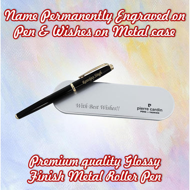 Personalized Pen & Box With Custom Name & Message Engraved.