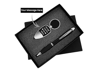 Personalized Led Twist Ball Pen & Keychain