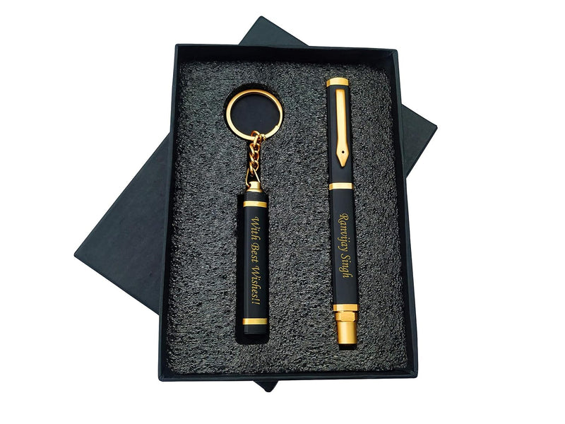 Pen and Keychain Gift Set.