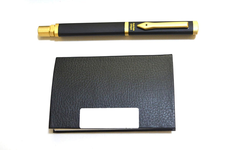 Unique Black pen and Card holder