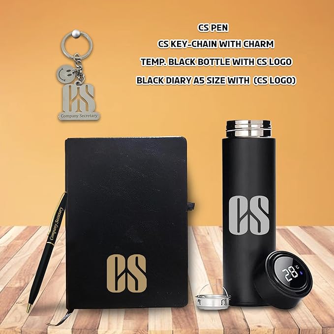 CS Combo - Keychain, Pen ,Bottle & Diary with CS Logo.