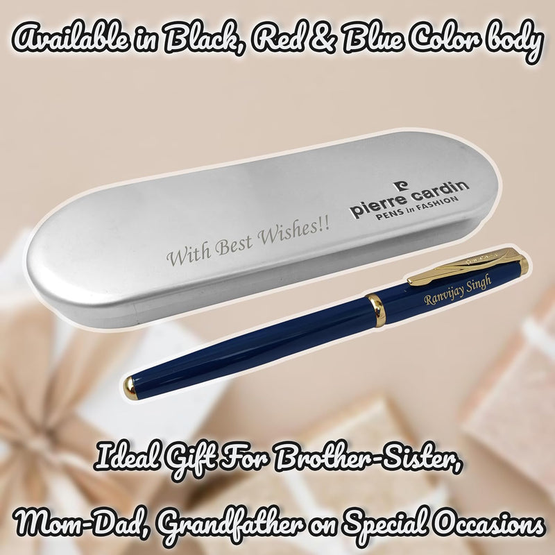 Personalized Fountain Pen With Name & Box with Message Engraved.