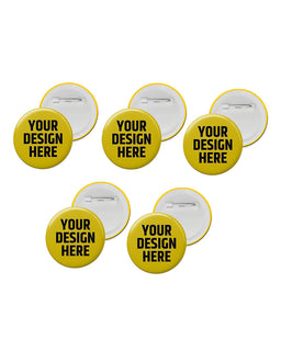 Customized Round Shape button Badge with your photo or design printed.