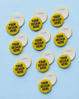 Customized Round Shape button Badge with your photo or design printed.