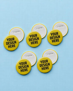 Customized Round Shape button Badge with your photo or design printed.