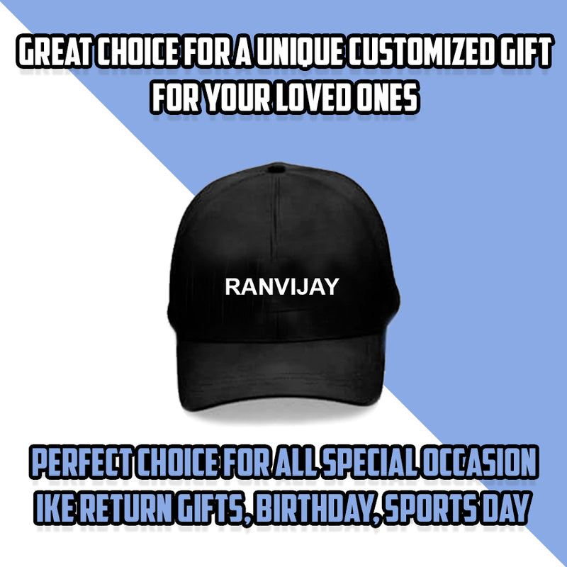 Customized Kids Cap with Printed Name