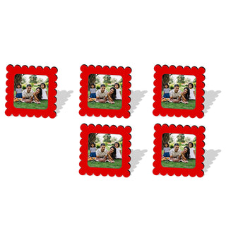 Customized Square Shape Photo Fridge Magnet With Your Photos Printed