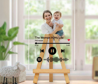 Acrylic Spotify Photo Printed Frame.