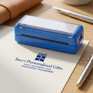 Customized Self-Inking Pocket Stamp | Custom Office Stamp | Premium Print Quality.
