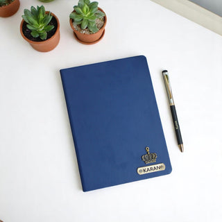 Custom Name Engraved Diary & Pen.
