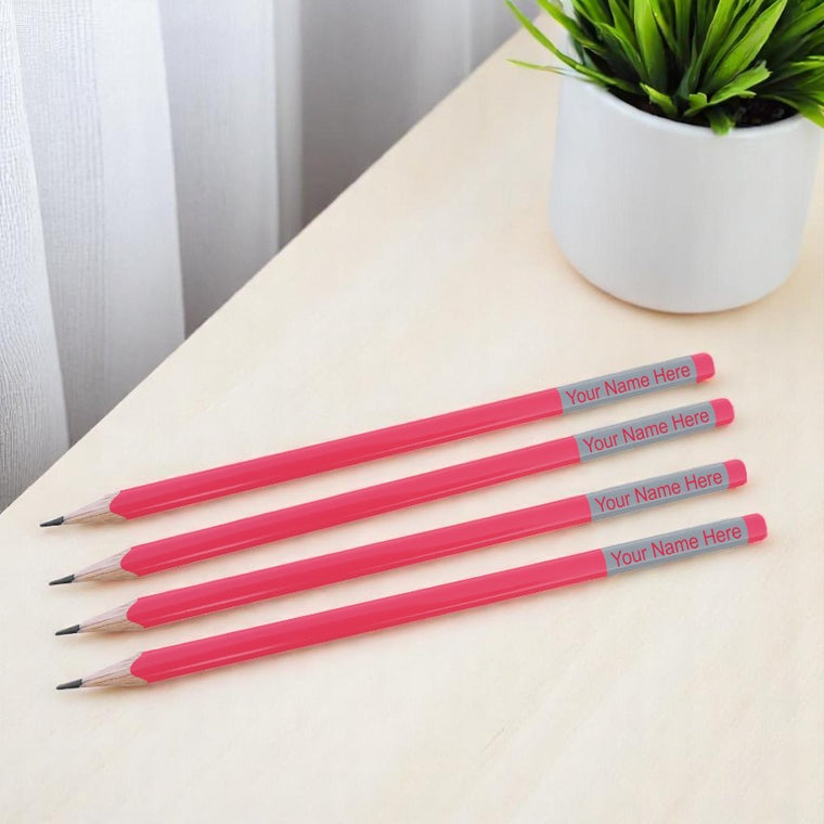 Custom Writing Pencils with Your Child's Name Engraved