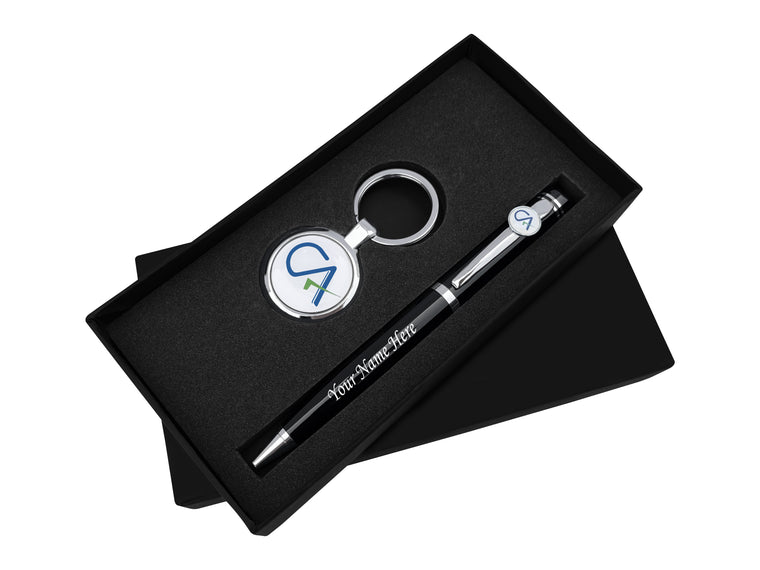 Custom CA Pen & Keychain Gift Set