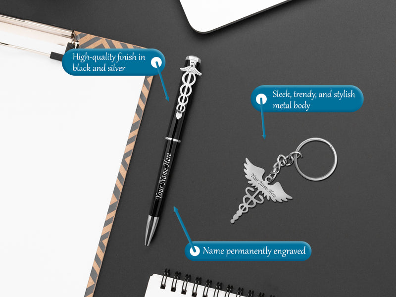 Personalized Doctor Pen and Keychain 1.0.