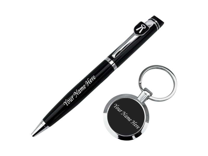 Custom Advocate Pen & Keychain Set.