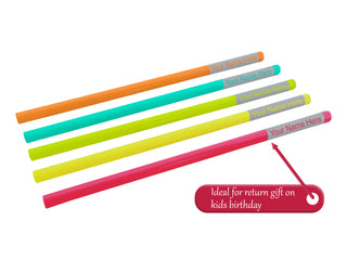 Custom Writing Pencils with Your Child's Name Engraved