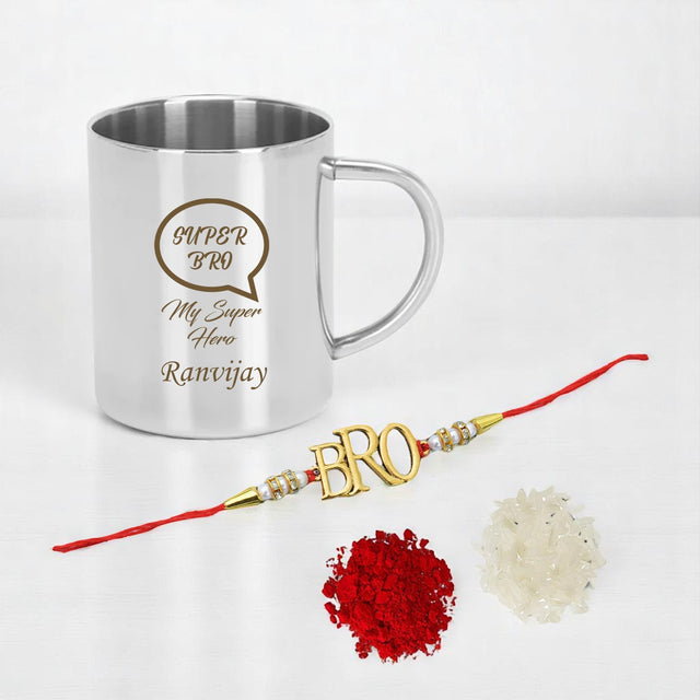 Customized Stainless Steel Coffee Mug for Brother