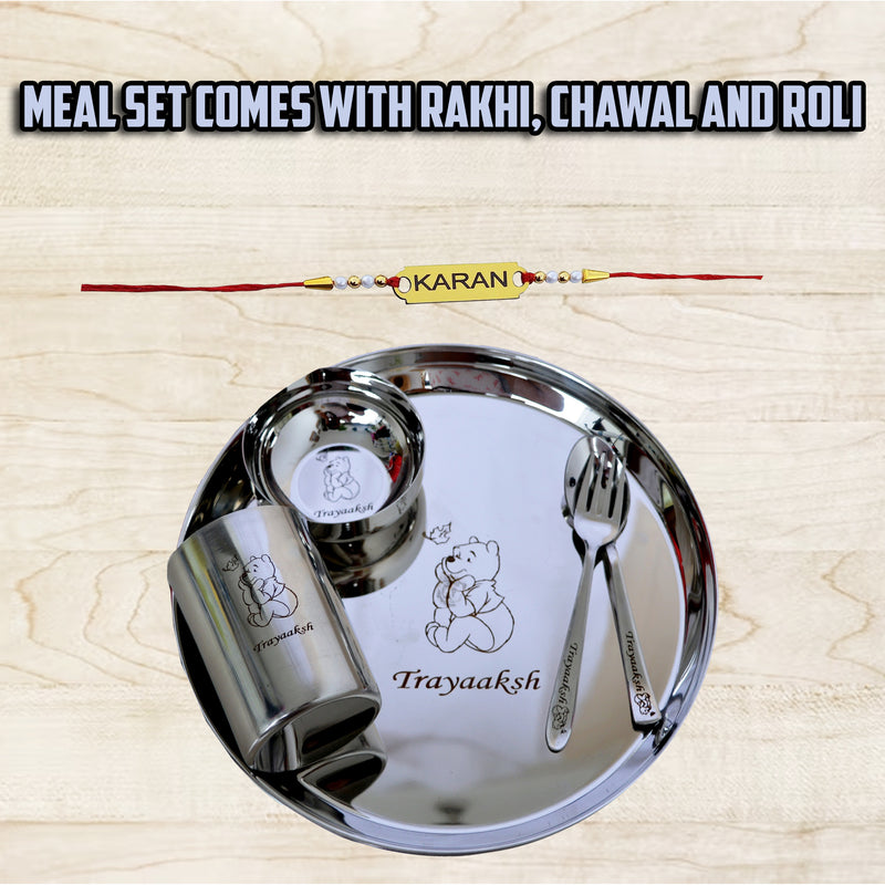 Personalized Stainless Steel Meal Set