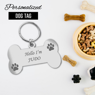 Custom Dog Name Tags.