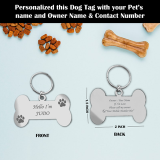 Custom Dog Name Tags.