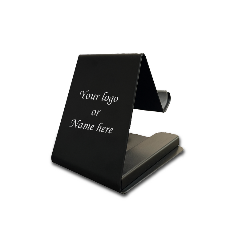 Customized Mobile Stand with Name or Company Logo Engraved.