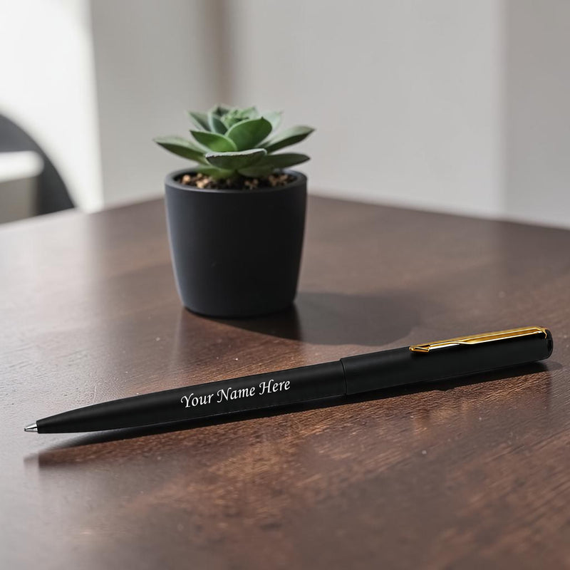 Customized Parker Ball Point Pen with Name Engraved.