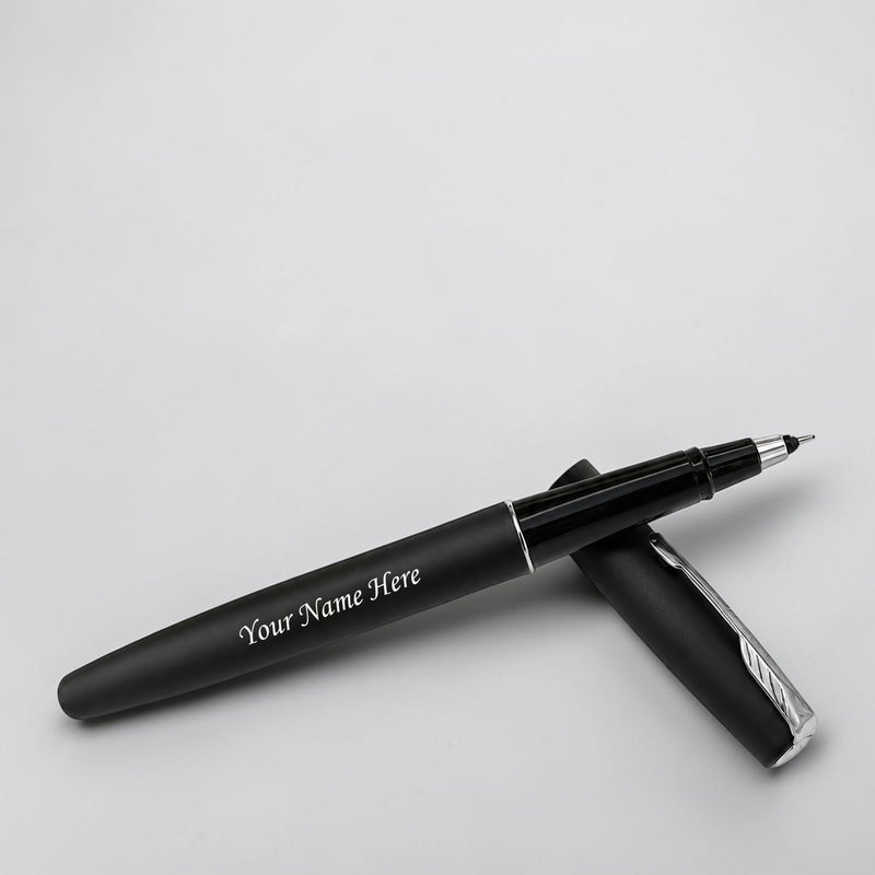 Customized Parker Roller Pen with Name Engraved.
