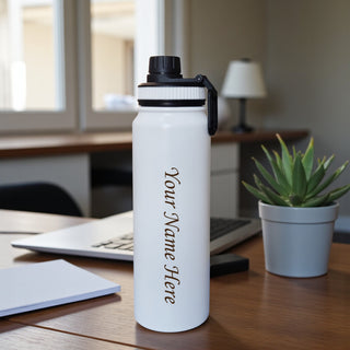Customized Steel Water Bottle 800 ml – Custom Name