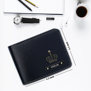 Personalized Premium Leather Men's Wallet.